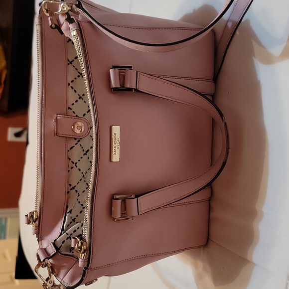 kate spade Handbags - Pink Saffiano Leather Kate Spade Tote